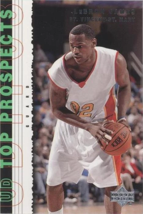 2003-04 Upper Deck UD Top Prospects - LeBron James #60