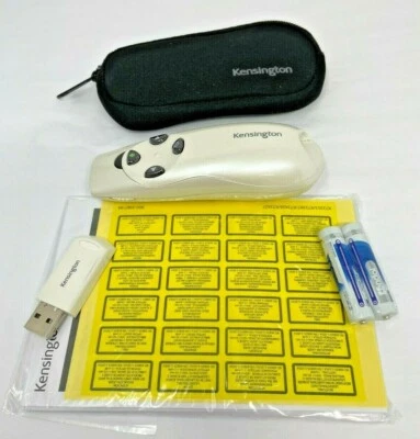 NEW Kensington Presenter Expert Wireless with Green Laser - Pearl White - Image 1 of 4
