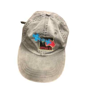DE COLECCIÓN Australia OPTUS C1 Satélite Gris Envejecido Sombrero Denim Ciencia Espacio - Imagen 1 de 5