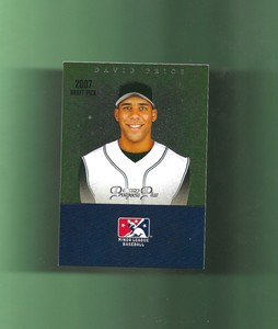 2007 Tristar PROSPECTS PLUS ROOKIE RC # 1 DAVID PRICE TAMPA BAY SHARP!