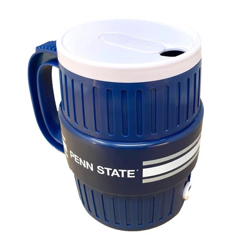 PENN STATE NITTANY LIONS Water Cooler Mug Beer Coffee Cup Stein Tailgating New Cover