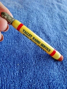 c.1950 Vintage Ad Pencil: VALLEY RADIO SERVICE, Valley Brook Ave, LYNDHURST NJ - Picture 1 of 4