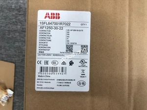 AF1250-30-22-70 Contactor 1250A,1000V ABB Inverter New FedEx or DHL #Z - Picture 1 of 2