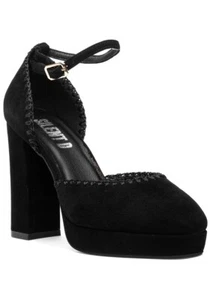 BOMBA ANTHROPOLOGIE SILENT D ADDIE GAMUZA NEGRA Talla 41 Sh5 - Imagen 1 de 8