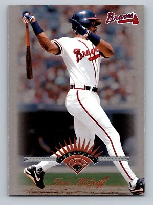 1997 Leaf #97 Fred McGriff - Image 1 of 2