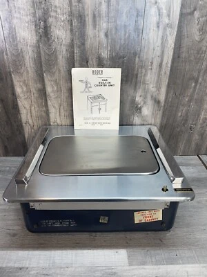 Unidad de mostrador incorporada Roper 1959 vintage modelo 990 asador de gas con asador EE. UU. Foto 1 de 4