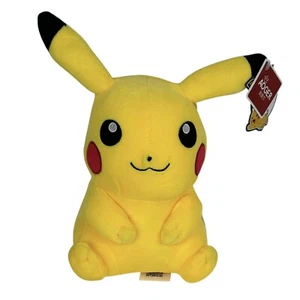 Vintage 1997 Pokemon Pikachu Plüschtier 10 Zoll Stofftier Nintendo Tier Spielzeug gelb - Bild 1 von 7