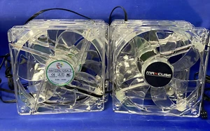 Lot of 6 Silverstone 1225L 12SA-Z PIN CLAR Case Fan 12VDC 0.33A - Picture 1 of 8