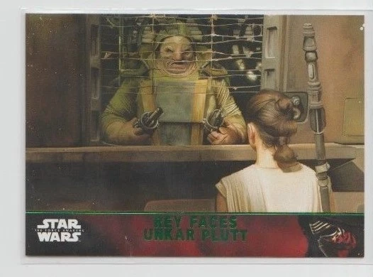 Star Wars The Force Awakens Series 1 Trading Card Green Parallel #72 - Image 1 of 1