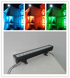 Barra de Luz LED 12X10W RGBW 4 en 1 cuádruple Boda Lavadora de Pared dmx luz de escenario - Imagen 1 de 4