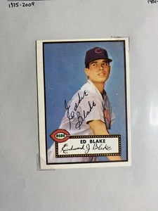 1952 Topps - Ed Blake #144 White Back (RC) - Bild 1 von 1