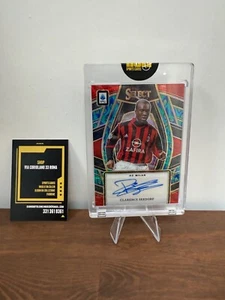 Panini Select Serie A Soccer 2023 2024 Clarence Seedorf Select Signature Peacock - Picture 1 of 2