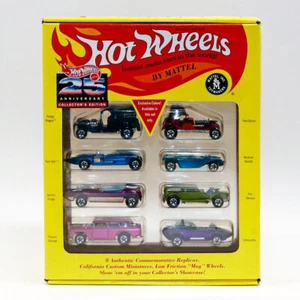 Hot Wheels 25th Anniversary Vintage California Customs 8-Car Set #10960 - Picture 1 of 1