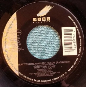 Tony! Toni! Tone! (Lay Your Head On My) Pillow (Radio Edit)(both sides) VG+ - Picture 1 of 3