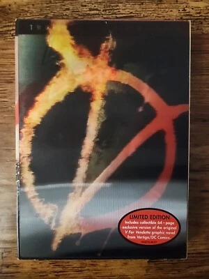 V FOR VENDETTA-Lenticular Cover w/64 page excl graphic novel-DVD - Image 1 of 3