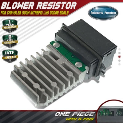 Resistencia del motor del soplador de aire acondicionado para Chrysler 300M Concorde Intrepid LHS New Yorker Foto 1 de 4