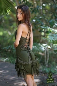 Boho Pixie Dress, Festival Dress, Gypsy, Elven, Fairy, Bohemian, Party, Faerie - Bild 1 von 12