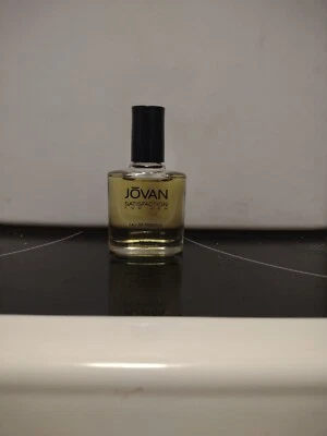 Винтажный УДОВЛЕТВОРЕНИЕ Jovan EdT брызги для мужчин.5 унций/15 мл снят с производства новый путешествий - Изображение 1 из 4