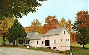 Postal de la granja presidencial Plymouth Vermont - Imagen 1 de 2