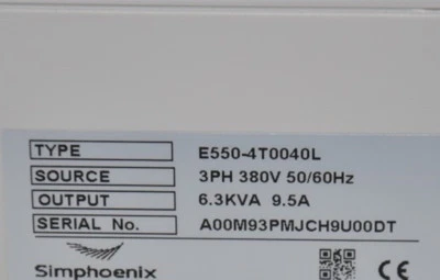 4.0KW 5HP 1000HZ VFD Inverter 3 phase 380v to 3phase 0-380v for CNC spindle - Image 1 of 3