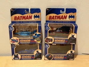LOT of 4 Corgi DC COMICS Batman Collectibles Batmobiles Batmarine 1:43 Die Cast  - Picture 1 of 9