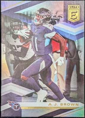 2020 Donruss Elite #41 A.J. Brown Tennessee Titans - Image 1 of 2