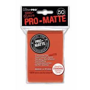 Ultra Pro 50 Pro-Matte Standard Deck Protectors (Red) NEW - Picture 1 of 1