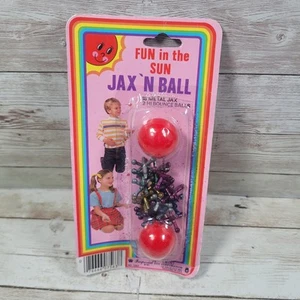 Gioco Vintage Fun in the Sun JAX N' BALL Giocattolo Imperiale (1983) Sigillato Spedizione Gratuita - Foto 1 di 4