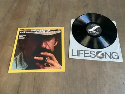Jim Croce – Time in a Bottle Greatest Love Songs JZ 35000 EX/EX Lifesong 1976 LP - Image 1 of 4