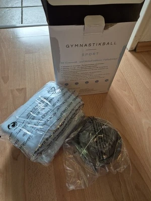 *** BK * Barbara Klein * Gymnastikball * 65 cm * wie Pezzi Ball * hellblau *** - Bild 1 von 4