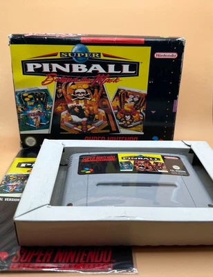 Super Pinball: Behind the Mask (SNES, PAL) - Bild 1 von 4