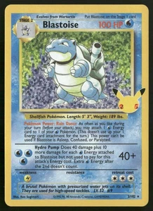 Juego de cartas coleccionables Pokémon Blastoise Celebrations: Classic Collection Classic Collection 2/102 - Imagen 1 de 2