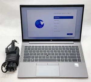 HP ZBook 14 G7 Laptop Intel i5 10210U 1.60GHZ 14" FHD 16GB 512GB NVMe Windows 11 - Picture 1 of 8