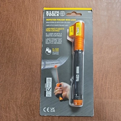 Klein Tools 56026 Inspection Penlight with Class 3R Red Laser Pointe 0262 - Image 1 of 4