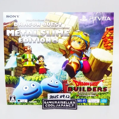 Sony PlayStation PS Vita Dragon Quest Metal Slime Edition Console Japan NEW - Image 1 of 4