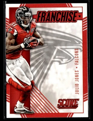 2016 Score Julio Jones #25 特许经营红色 — 第 1/2 张图片