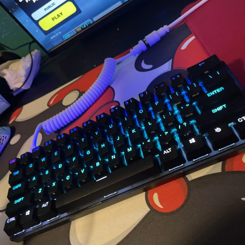 Apex Pro Mini  gen 2 And Coiled Cable Combo - Image 1 of 1