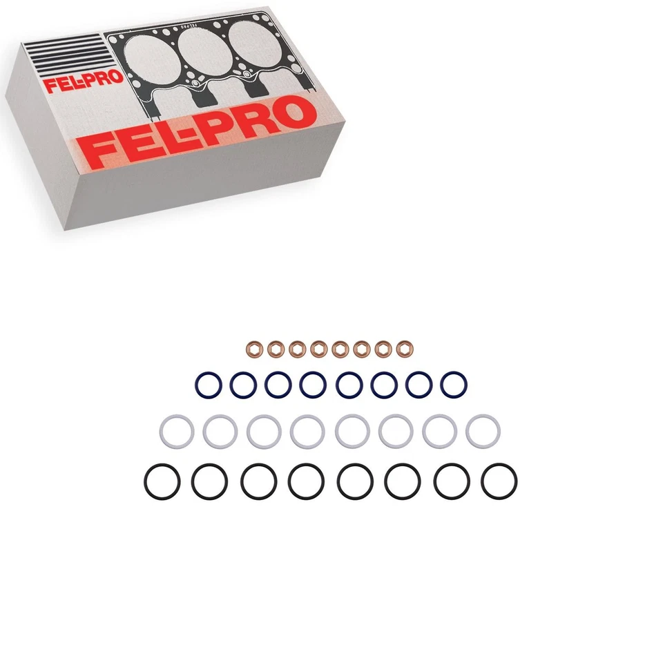 Kit de junta tórica de inyector de combustible Fel-Pro para Ford E-450 Super Duty 2004-2010 6,0 L V8 Foto 1 de 1