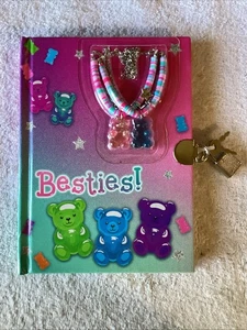 Besties Tagebuch mit Schloss und Schlüssel 38A - Bild 1 von 2