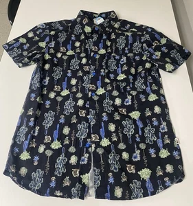 Camicia uomo The North Face nera manica corta con bottoni cactus western media - Foto 1 di 6