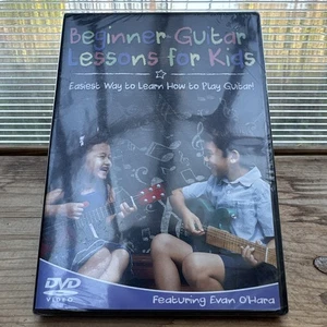Beginner Guitar Lessons For Kids (DVD 2017) Evan O’Hara NEW Sealed - Picture 1 of 2