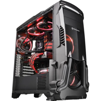 i7 CUSTOM GAMING DESKTOP PC 128 GB SSD + 1TB 16GB RAM CHOOSE UR GRAPHICS WIN10  - Image 1 of 4