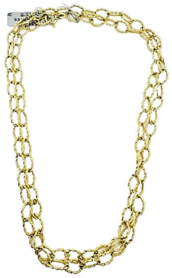 Collar de cadena UNO - A - ERRE 14k oro amarillo 36 pulgadas 12 X 7,5 mm Italia 42 g Foto 1 de 4