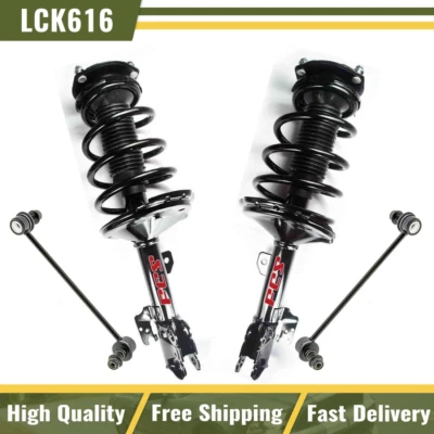 Juego de puntales delanteros + barra estabilizadora para Toyota Highlander Lexus RX330 RX350 TRACCIÓN DELANTERA Foto 1 de 4