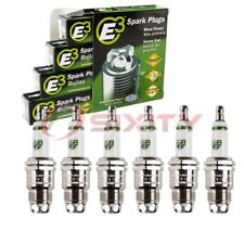 6 pc E3 Spark Plugs for 1975-1996 Ford F-150 4.9L L6 Ignition Wire Secondary qx