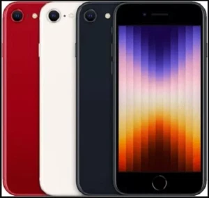 Apple iphone SE 2022 3rd Gen 5G Smartphone 64GB/128GB Unlocked ALL COLOURS - Afbeelding 1 van 22