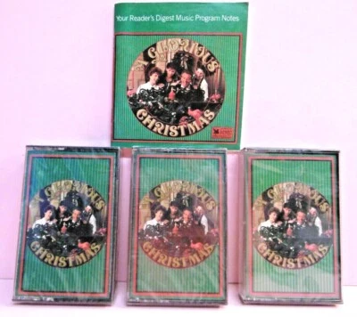 NEW Set of 3 A GLORIOUS CHRISTMAS Cassette Readers' Digest 1992 & Program Notes - Image 1 of 3