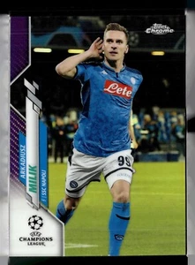 2019-20 TOPPS CHROME CL PURPLE /250 ARKADIUSZ MILIK SSC NAPOLI - Picture 1 of 1