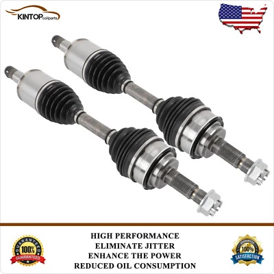 Pair Front Left Right CV Axle For Toyota Sequoia Tundra 2008 2009 2010 2011-2019 - Imagem 1 de 4