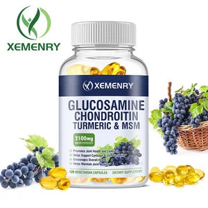 Glucosamine Chondroitin Turmeric & MSM- Triple Strength Joint & Mobility Support - Imagen 1 de 13